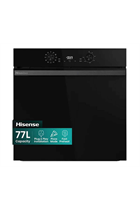 Hisense BI622ABPGUK 77L Built In Electric Single Oven Jet Black