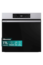 Hisense BI622AXPGUK Black & Stainless Steel 59.5cm Built In Electric Single Oven