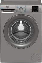 Beko BMN3WT3841S Silver 8kg 1400 Spin Washing Machine
