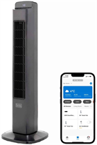 Black & Decker BXFT50008GB Black 36" Smart Digital Tower Fan with WiFi