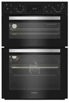 Hotpoint DIH10DB Black 89cm Built In Electric Fan Double Oven