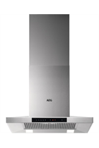 AEG DKB5660HM 
60cm Stainless Steel Box Wall Chimney Hood, Plus Touch on Glass, LED Lighting, 3+inte