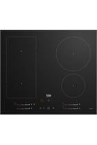 Beko HIIP64530UFT 59cm Black Built-In Induction Hob