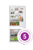 Bosch Series 2 KIN86NSE0G Integrated 54cm White 60/40 Frost Free Fridge Freezer