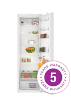 Bosch Series 2 KIR81NSE0G Integrated 54cm White Larder fridge