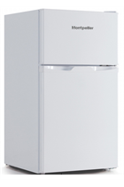 Montpellier MDAS2035W White 45cm Undercounter Fridge Freezer 84L