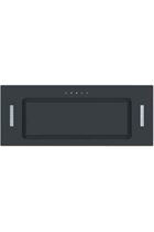 Cata UBICON52BK.1 Glass Canopy â€¢ 52cm â€¢ 3 Fan Speeds â€¢ LED Lighting â€¢ Touch Control â€¢ Suit