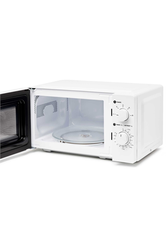 Haden 210487 White 700W 17L Standard Microwave