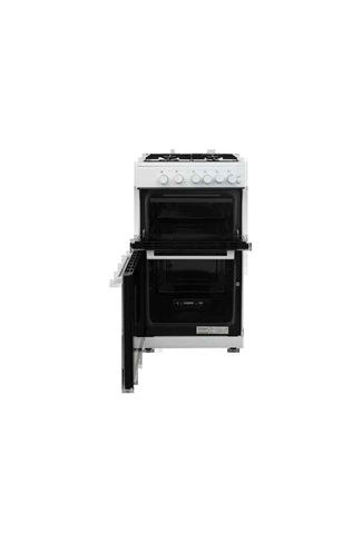 White Knight ATTCG50W White 50cm Twin Cavity Gas Cooker