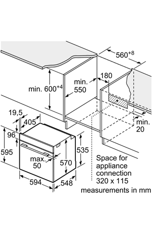 NEFF B3ACE4AN3B Stainless Steel Built-In Electric Single Oven
