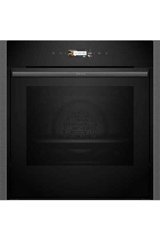 NEFF B54CR31G0B Graphite Built-In Electric Double Oven With Slide & Hide