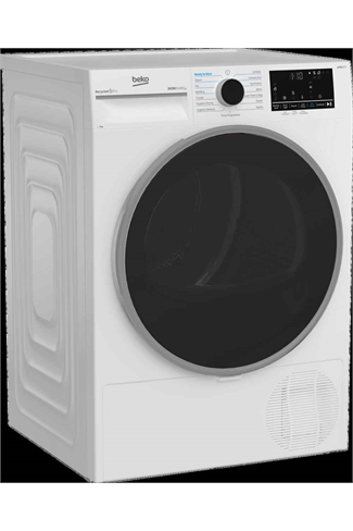 Beko B5T4923NIW White 9kg Heat Pump Tumble Dryer with IronFinish