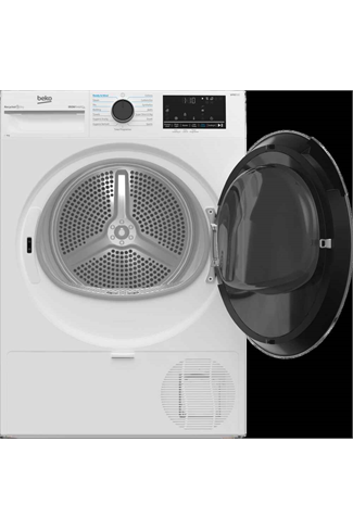 Beko B5T4923NIW White 9kg Heat Pump Tumble Dryer with IronFinish