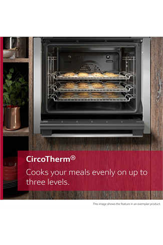 NEFF B6ACH7AN7B N50 Slide & Hide 71L Built In Single Oven Stainless Steel