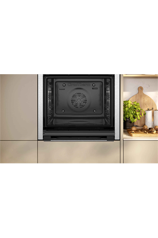 NEFF B6ACH7AN7B N50 Slide & Hide 71L Built In Single Oven Stainless Steel