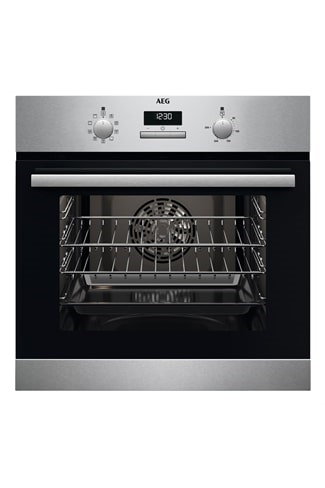AEG BCX23101EM Stainless Steel Built In Electric Single Oven