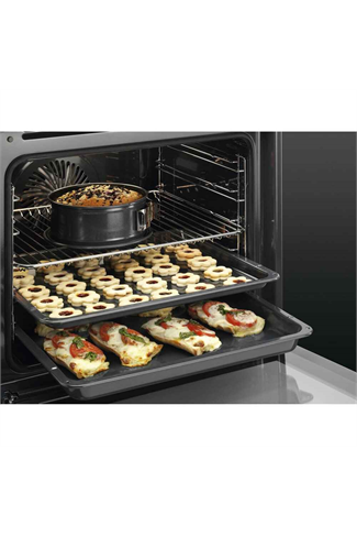 AEG BEX33501EM Stainless Steel 72L Built In Single Multifunction Oven
