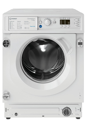 Indesit BIWDIL75148UK Integrated White 7kg/5kg 1400 Spin Washer Dryer