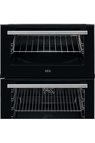 AEG CCX6530ACM Stainless Steel Double Oven Electric Cooker with Ceramic Hob