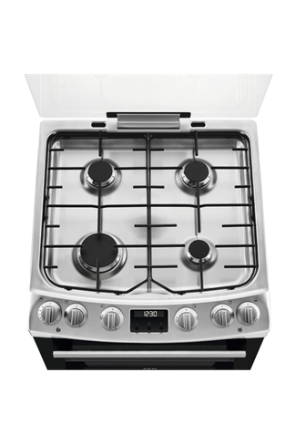 AEG CGX6130ACM 60cm Stainless Steel Double Oven Gas Cooker
