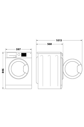 Hotpoint CHDC82WWGDUK White 8kg Condenser Tumble Dryer B Rated