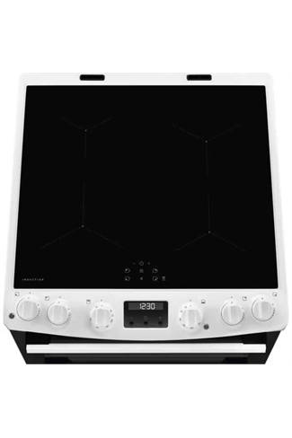 AEG CIX6540ACW 60cm White Double Oven Induction Electric Cooker