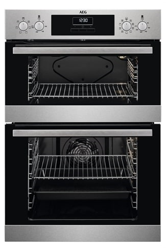 AEG DEX33111EM Stainless Steel Built In Electric Double Oven