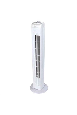 Igenix DF0029 White 29" Oscillating Tower Fan 3 Speed