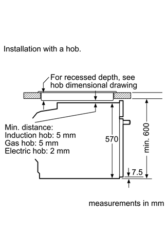 Siemens iQ500 HB535A0S0B Stainless Steel Built-In Electric Single Oven