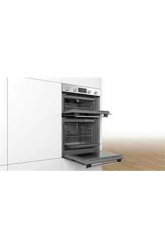 Bosch Serie 2 MHA133BR0B Stainless Steel Built-In Electric Double Oven