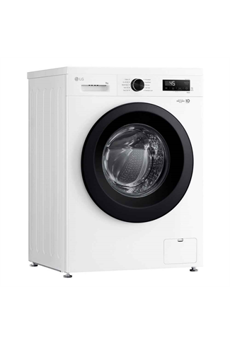 LG F4X1009NWK White 9kg 1400 Spin Steam Washing Machine A Rated