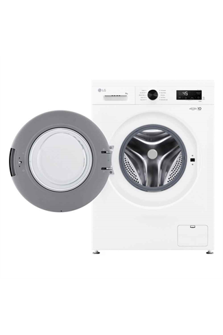 LG F4X1009NWK White 9kg 1400 Spin Steam Washing Machine A Rated