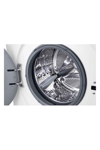LG F4X1009NWK White 9kg 1400 Spin Steam Washing Machine A Rated