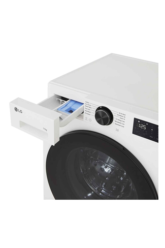 LG F4X5011TWB 11kg 1400 Spin Washing Machine White A Rated