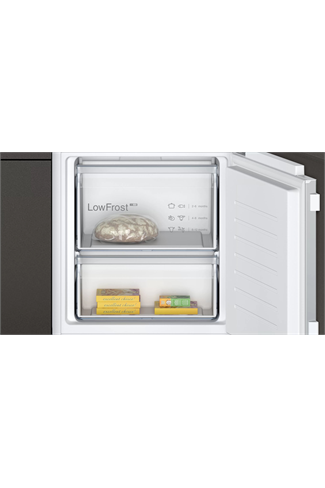 NEFF N50 KI5872FE0G Integrated 54cm White 70/30 Fridge Freezer