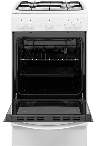 Indesit Cloe IS5G1KMW 50cm White Single Cavity Gas Cooker