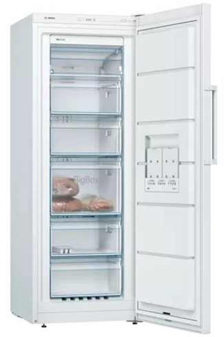 Bosch Series 4 GSN29VWEVG White 60cm Frost Free Tall Freezer
