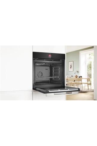 Bosch Series 8 HBG7341B1B Black Built-In Electric Single oven