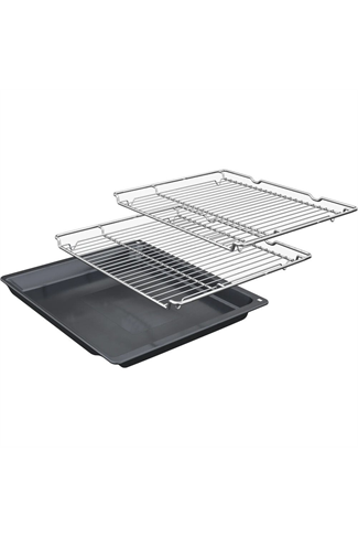 Bosch Series 8 HBG7341B1B Black Built-In Electric Single oven