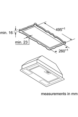 NEFF N30 D51NAA1C0B Stainless Steel 53cm Canopy Hood