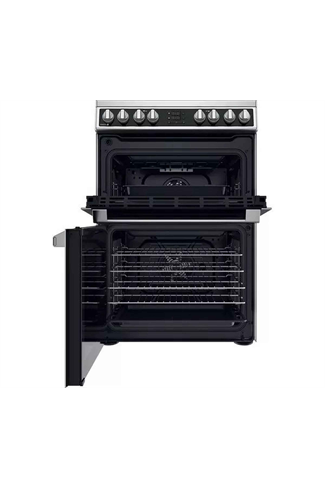 Hotpoint HDM67V8D2CX/UK Electric Double Cooker - Inox