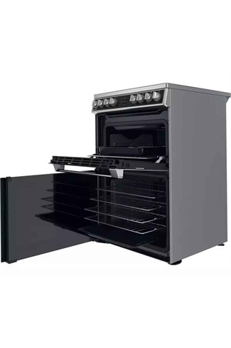 Hotpoint HDM67V8D2CX/UK Electric Double Cooker - Inox