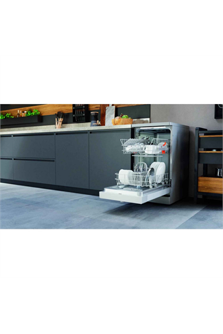 Hotpoint HF9E1B19SUK 45cm Slimline Dishwasher 9 Place Settings Silver