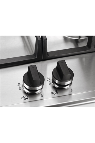 AEG HGB75420YM
75cm Slim Gas Hob, 5 energy efficient burners Including 1 Triple crown Burner, Step