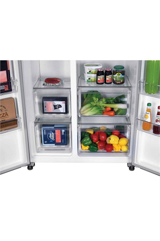 Hoover HHSBSO-6174XK-1 521L Stainless Steel Frost Free American Fridge Freezer