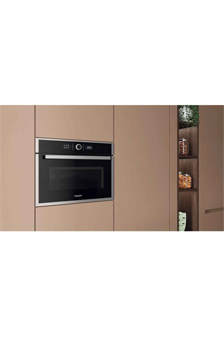 Hotpoint HMW47HMXUK 40L Built In Microwave with Grill Stainless Steel