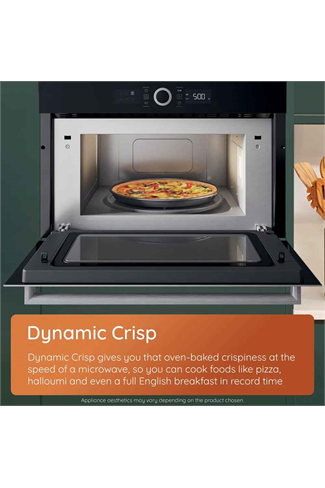 Hotpoint HMW47HMXUK 40L Built In Microwave with Grill Stainless Steel