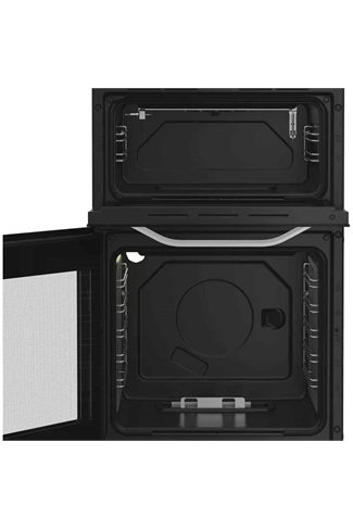 Hotpoint HTG5GCW White 50cm Freestanding Gas Twin Cavity Cooker