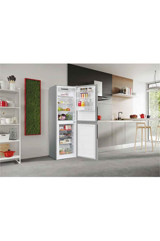 Hoover HVT3CLECKIHS-1 54.5cm Silver 50/50 Low Frost Fridge Freezer