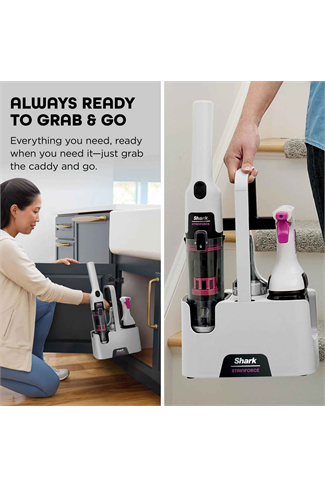 Shark HX100UKT StainForce Cordless Stain Spot Cleaner White